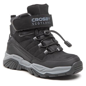 Šnurovacia obuv Crosby - 228167/04-03E Black.