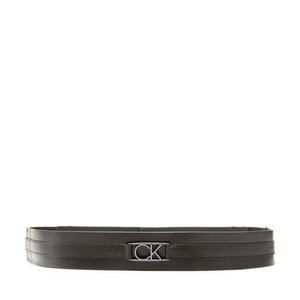 Dámsky opasok Calvin Klein - Re-Lock 4Cm Belt K60K610500 BAX.