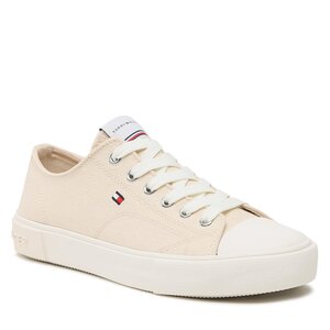 Plátenky Tommy Hilfiger - Low Cut Lace-Up T3X9-32827-0890 S Beige 500.