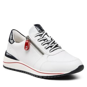 Sneakersy Remonte - R3708-80 Weiss Kombi.