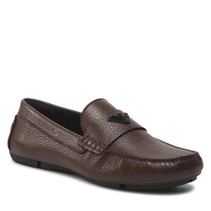 Mokasíny Emporio Armani - X4B124 XF665 00214 Dark Brown.