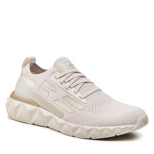 Sneakersy EA7 Emporio Armani - XK242 R349 Moonbeam/Light Gold.