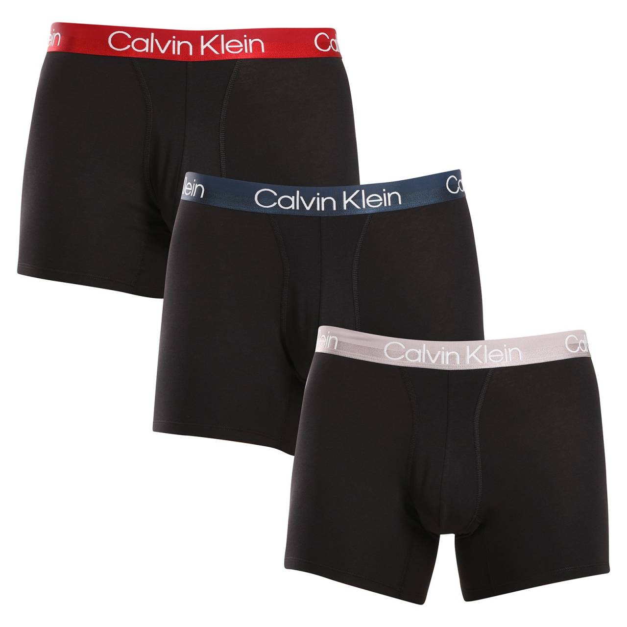 3PACK Boxers pour hommes Calvin Klein noir (NB2971A-PZI) M.
Profitez d'un confort et d'un luxe ultimes avec les caleçons pour hommes Calvin Klein.
Matériau de qualité pour un confort tout au long de la journée
Ce boxer est fabriqué à partir d'un mélange de coton et d'élasthanne de première qualité.
Design élégant et coupe pratique
Le caoutchouc tissé et le logo Calvin Klein contrastant créent un look élégant et intemporel.
Pourquoi vous allez adorer les caleçons Calvin Klein

Matériau depremière qualité: La combinaison de coton et d'élasthanne assure douceur, respirabilité et souplesse pour un confort maximal tout au long de la journée.


Designélégant: L'élastique brodé du logo emblématique de Calvin Klein confère à ce boxer un look élégant qui convient à toutes les occasions.


Coupepratique: Les jambes plus longues et la coupe adaptable offrent un confort supplémentaire et une liberté de mouvement, idéale pour les tenues décontractées, le travail et les loisirs.

Les sous-vêtements Calvin Klein sont appréciés dans le monde entier.
Les sous-vêtements pour hommes Calvin Klein sont l'un des piliers de l'industrie de la mode.
Comment entretenir votre boxer Calvin Klein
Pour que vos nouveaux boxers conservent leur aspect et leur qualité le plus longtemps possible, suivez ces quelques conseils :

Blanchisserie: Le stylo est à une température maximale de 30 °C.


Séchage:  Le séchage en tambour n'est pas recommandé - le séchage à l'air libre est la meilleure option.


Repassage: Les caleçons n'ont pas besoin d'être repassés, ce qui vous permet d'économiser du temps et de l'énergie.

Conseil : La recherche de vos sous-vêtements préférés peut s'avérer longue, c'est pourquoi nous voulons que vos pièces favorites durent longtemps.