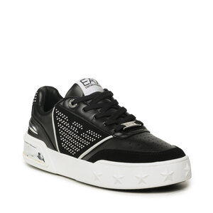 Sneakersy EA7 Emporio Armani - X7X006 XK296 N441 Black/White/Silver.