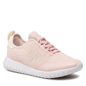 Sneakersy Calvin Klein Jeans - Spor Run Eva Slipon Over Mesh Wn YW0YW00937 Peach Blush/Creamy White 0JV.