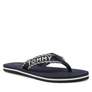 Žabky Tommy Hilfiger - Webbing Sandal FW0FW07143 Space Blue DW6.