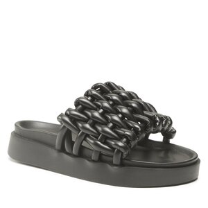 Šľapky Inuikii - Braided Tube 70106-191 Black.