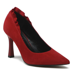 Lodičky Kotyl - 8505 Czerwony Zamsz.