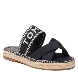 Espadrilky Tommy Hilfiger - Seasonal Webbing Sandal FW0FW07181 Space Blue DW6.