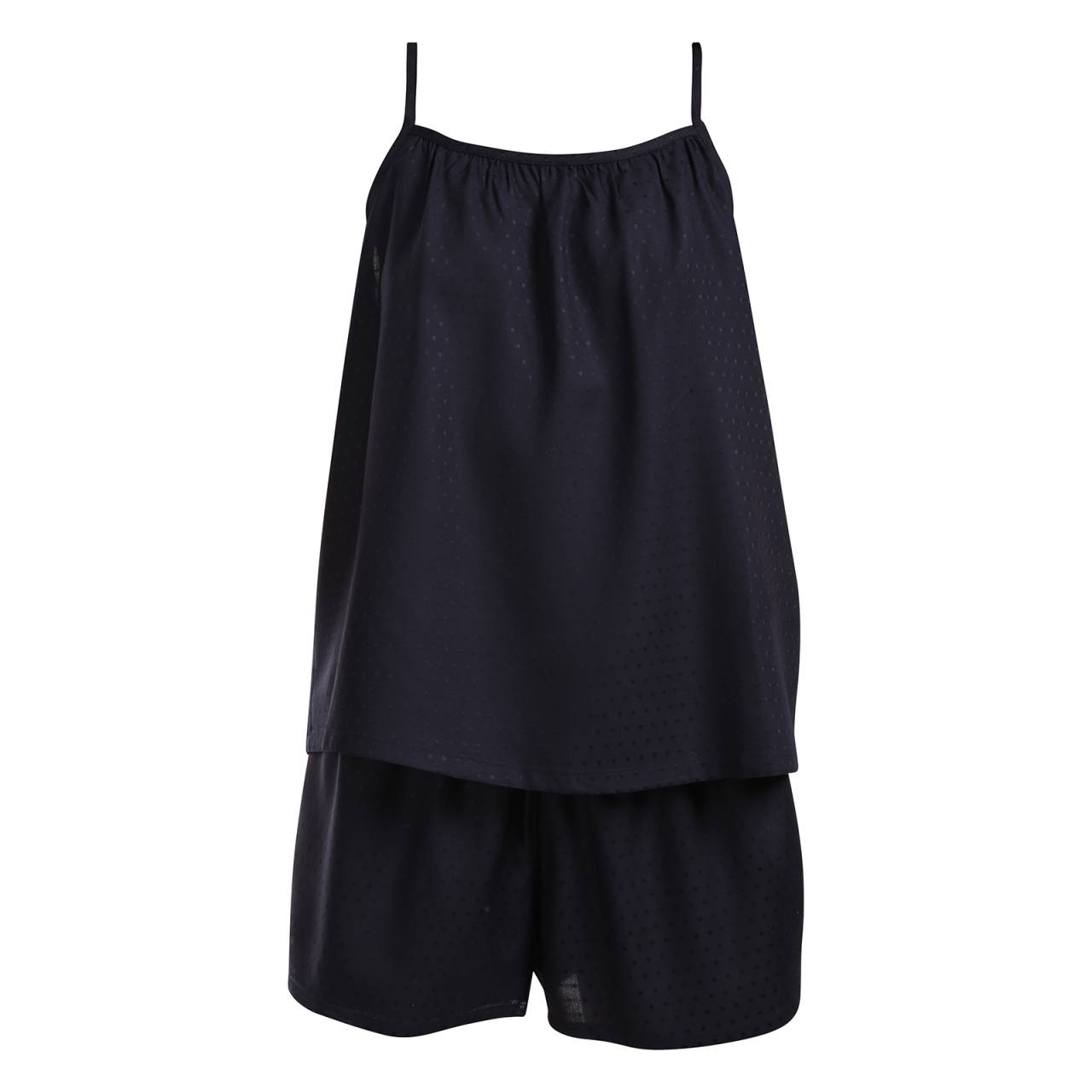 Ženske pižame Tommy Hilfiger modre (UW0UW05397 DW5) S.
Iščete udobno kratko žensko pižamo?
    
Pižama je sestavljena iz majice s tankimi naramnicami in kratkih hlač, uporabljena guma je udobna in nikjer ne tišči, izdelana je iz prijetnega materiala in ima klasičen kroj.
    
Več informacij o klasičnih izdelkih najdete v spodnjih informacijah o izdelkih.