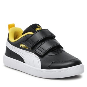 Sneakersy Puma - Courtflex V2 V Ps 371543 27 Puma Black/White/Pele Yellow.