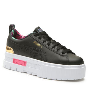Sneakersy Puma - Mayze Vacay Queen Jr 389666 01 Puma Black/Glowing Pink.