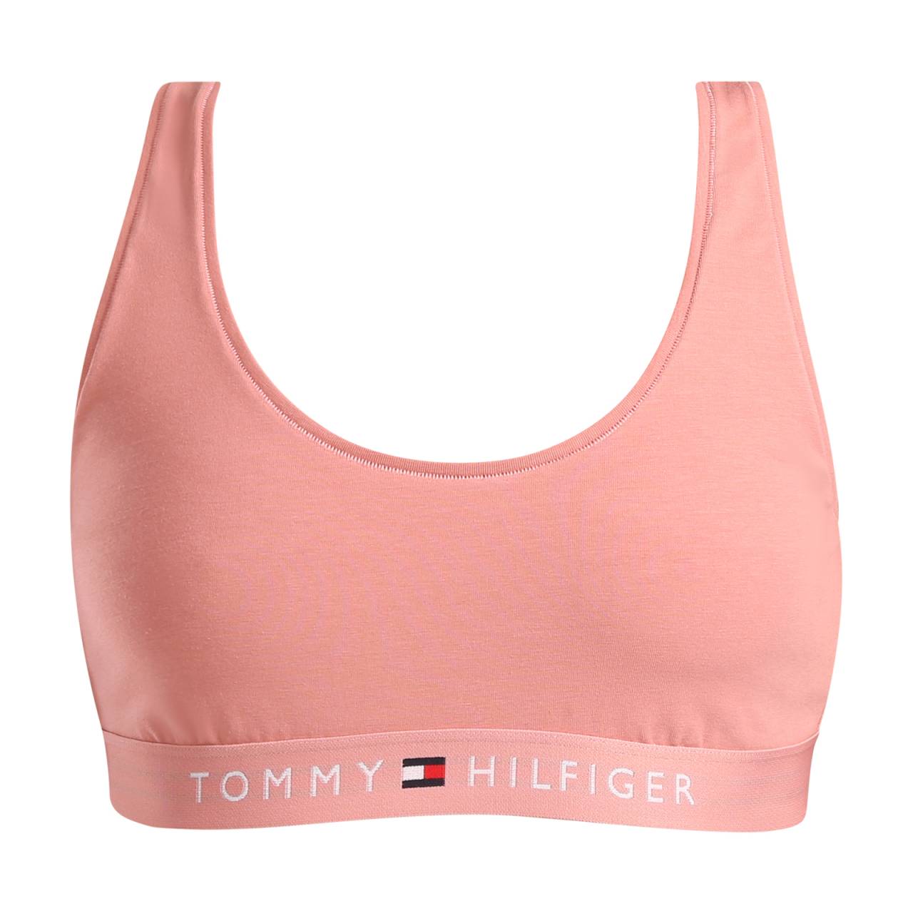 Dámska podprsenka Tommy Hilfiger ružová (UW0UW04143 TJ5) M.
Objavte kombináciu pohodlia, slobody a ikonického štýlu so športovou podprsenkou Tommy Hilfiger.
Bavlnené pohodlie na každodenné aktivity
Materiál podprsenky je mäkká a priedušná bavlna, ktorá je jemná k pokožke a ideálna na celodenné nosenie.
Štýlový dizajn, ktorý sa neomrzí
Jednoduché farebné prevedenie je elegantné a ľahko sa kombinuje s inou spodnou bielizňou a domácim oblečením.
Prečo si podprsenku Tommy Hilfiger zamilujete?

Ľahký materiál s príjemnou elasticitou, mäkký, prirodzený a pohodlný strih bez výstuží.
Minimalistický, nadčasový dizajn, štýlový lem s logom značky.
Skvelá voľba pre každodenné pohodlie bez kompromisov.

Tommy Hilfiger je značka pre všetky moderné ženy
Spodná bielizeň Tommy Hilfiger predstavuje dokonalú harmóniu medzi klasickým a moderným vzhľadom.
Ako sa starať o podprsenku Tommy Hilfiger
Aby váš nový obľúbený kúsok zostal dlho v skvelom stave, odporúčame dodržiavať tieto pokyny na starostlivosť.

Perte: Per pri maximálnej teplote 30 °C, najlepšie v ochrannom sáčku.
Sušenie: Nevhodné do sušičky - suš voľne na vzduchu, najlepšie položenú, aby si podprsenka udržala svoj tvar.
Žehlenie: Nežehliť - materiál je jemný a hladký sám o sebe, žehlenie nie je potrebné.

Tip: Staňte sa expertom na údržbu spodnej bielizne vďaka radám v našom článku a doprajte svojim obľúbeným kúskom starostlivosť, akú si zaslúžia.