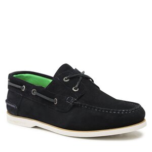 Poltopánky Tommy Hilfiger - Th Boat Shoe Core Suede FM0FM04505 Desert Sky.
