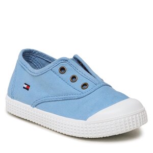 Plátenky Tommy Hilfiger - Low Cut Easy - On Sneaker T1X9-32824-0890 S Sky Blue 812.