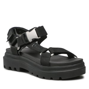 Sandále Palladium - Pallacruise Strap 97465-001-M Black/Black.