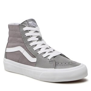 Sneakersy Vans - Sk8-Hi Tapered Vr VN0009Q0BGF1 Leather Gray.
