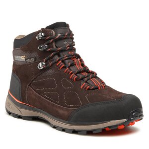 Trekingová obuv Regatta - Samaris Suede RMF575 Peat/Brown Salmon UW4.