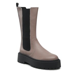 Členková obuv s elastickým prvkom Steve Madden - Vivianne SM11001286-03001-GRB Greige/Black.