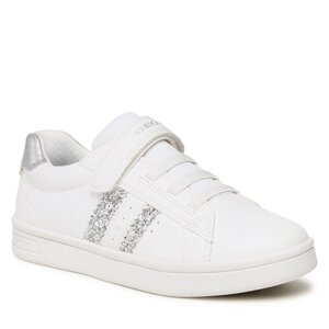 Sneakersy Geox - J Djrock Girl J354ME05411C0007 S White/Silver.