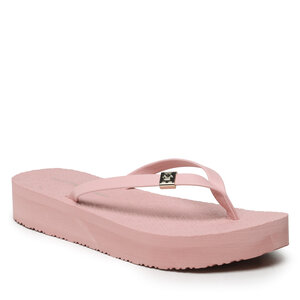 Žabky Tommy Hilfiger - Th Monogram Flat Sandal FW0FW06964 Soothing Pink TQS.