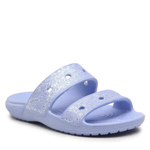 Šľapky Crocs - Classic Glitter Sandal K 207788 Moon Jelly.