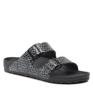 Šľapky Armani Exchange - XUP006 XV673 S526 Black/Optic White.