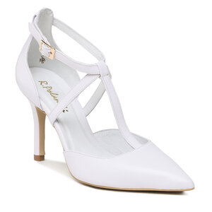 Sandále R.Polański - 1663 Biały Polina Lico.