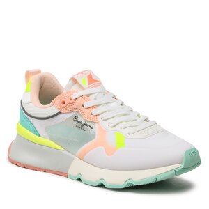 Sneakersy Pepe Jeans - Brit Pro Bright W PLS31457 White 800.