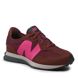 Sneakersy New Balance - GS327TL Bordová.