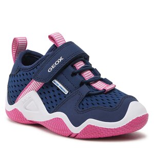 Poltopánky Geox - J Wader Girl J3508A01450C4268 M Navy/Fuchsia.