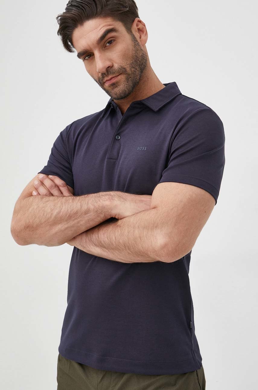 Bavlnené polo tričko BOSS.