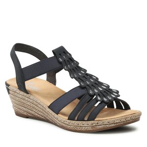 Sandále Rieker - 62436-14 Blau.