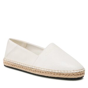 Espadrilky Calvin Klein - Espadrille - Hf Moo HW0HW01456 Marshmallow Mono 0LI.