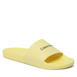 Šľapky Calvin Klein - Pool Slide Rubber HM0HM00455 Acacia LAF.