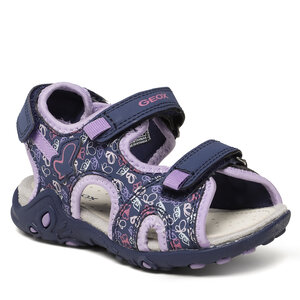 Sandále Geox - J Sandal Whinberry G J35GRD0CE15CF48E S Navy/Dk Lilac.