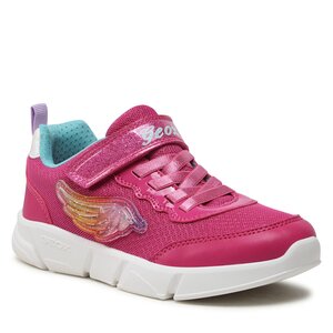 Sneakersy Geox - J Aril Girl J35DLD0AS54C8238 D Fuchsia/Multicolor.