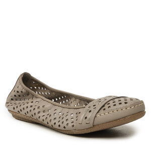 Baleríny Rieker - 41430-64 Beige.
