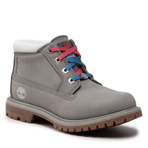 Outdoorová obuv Timberland - Nellie Chukka Double TB0A44HUF491 Md Grey Nubuck White.