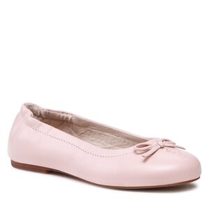 Baleríny Polo Ralph Lauren - Pony Ballet RF104210 Pink Leather.