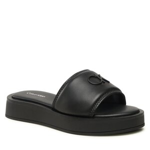 Šľapky Calvin Klein - Dress Flatform W/Hw HW0HW01487 Ck Black BEH.