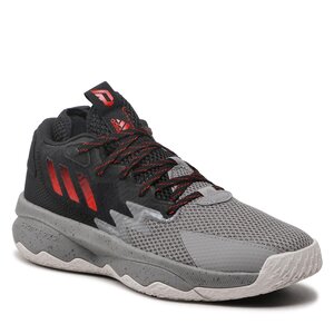 Topánky adidas - Dame 8 HR1558 Greth/Red/Cblack.