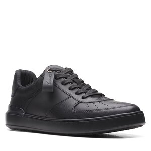 Poltopánky Clarks - CourtLite Tie 26167367 Black.