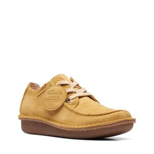 Poltopánky Clarks - Funny Dream 26170407 Yellow Suede.