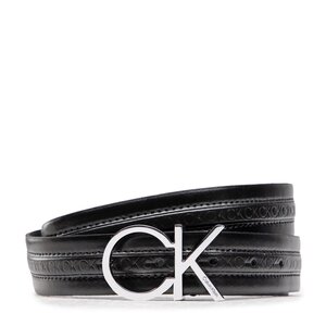 Dámsky opasok Calvin Klein - Re-Lock Insert Logo 3Cm Belt K60K610011 0GK.