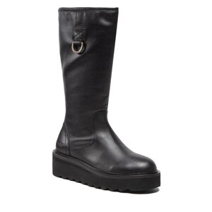 Čižmy Wrangler - Jane Hi LEather Black 062.