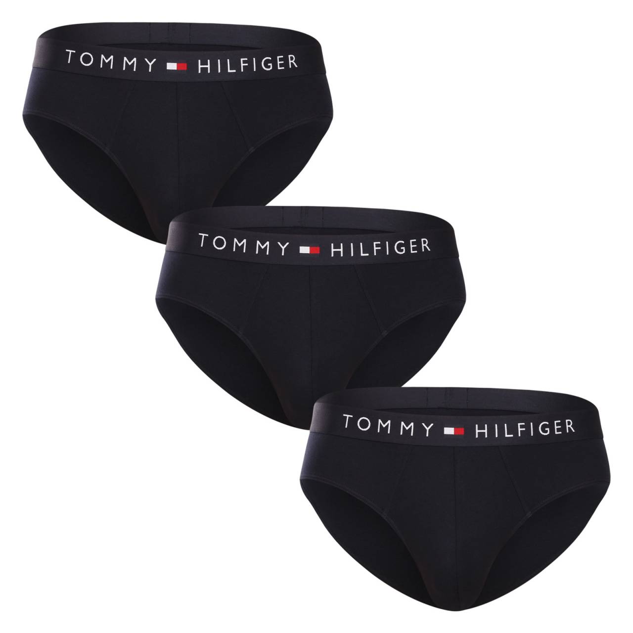 3PACK pánske slipy Tommy Hilfiger modré (UM0UM03182 0SY) L.
Vychutnajte si pohodlie, na ktoré sa môžete spoľahnúť každý deň, a zároveň štýl, ktorý je synonymom americkej elegancie.
Prémiový materiál pre vaše maximálne pohodlie
Slipy sú vyrobené z bavlny s prímesou elastanu, čo je osvedčená kombinácia pre spodnú bielizeň.
Nadčasový štýl pre milovníkov minimalizmu
Typický čistý dizajn značky Tommy Hilfiger je doplnený vytkávanou gumou s logom, ktorá pridáva slipom moderný a štýlový akcent.
Prečo by ste mali určite vyskúšať slipy Tommy Hilfiger

Prémiový materiál: Vysoký podiel bavlny pre prirodzený komfort a priedušnosť.
Ikona Tommy Hilfiger: Vytkávaná guma s logom dodáva štýlový a moderný vzhľad.
Univerzálne použitie: Ideálny strih pre každú príležitosť, od každodenného nosenia až po šport.

Spodná bielizeň Tommy Hilfiger je zárukou najvyššej kvality
Značka Tommy Hilfiger sa stala ikonou amerického obliekania pred takmer 40 rokmi a jej farebnosť v odtieňoch modrej, červenej a bielej je rozpoznateľná na prvý pohľad.
Ako sa starať o slipy Tommy Hilfiger
Aby vám spodná bielizeň dlho slúžila, odporúčame dodržiavať nasledujúce pokyny.

Pranie: Slipy perte na 40 °C.
Sušenie: Slipy môžete sušiť v sušičke, ale odporúčame šetrný program a nižšiu teplotu, aby sa predĺžila životnosť materiálu.
Žehlenie: Slipy je možné žehliť, ale vždy používajte nižšiu teplotu a ideálne žehlite naruby.

Tip: Tvoje obľúbené spodné prádlo si zaslúži jemné zaobchádzanie.