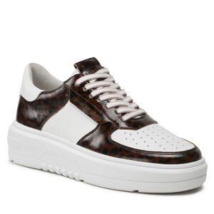 Sneakersy Kennel & Schmenger - Cracked Leo/Calf 81-18840.731 Caramel/Bianc Sw.