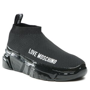 Sneakersy LOVE MOSCHINO - JA15443G1GIZB000 Nero.