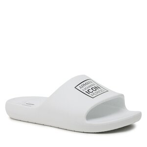 Šľapky Armani Exchange - XUP012 XV675 01015 Optical White.